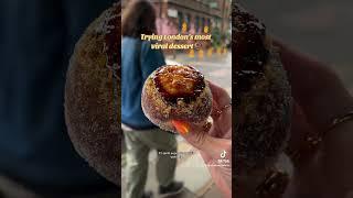 Viral Creme Brûlée Doughnut in London Taste Test #londonfood
