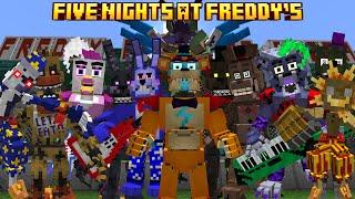 This FNAF Minecraft Mod Update IS INCREDIBLE Fnaf Universe and Fanverse Mod Showcase