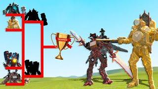 The Titan Tournament - Who will Win? Multiverse Titans Clock Man Camera Man + More