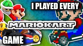 I Played EVERY Mario Kart Game In 2022