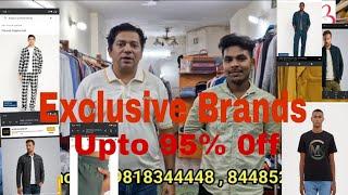 100% Original Exclusive Brands l Upto 90 - 95 % Off l ExportSurplus Delhi l #fashion  #viralvideo