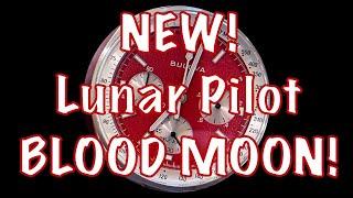 Blood Moon Bulova Lunar Pilot Chronograph