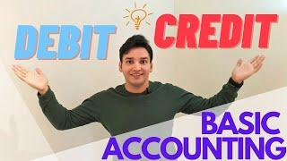 Debits and Credits in Accounting Basics - Double Entry Accounting DEAD CLIC - Bookkeeping Basics