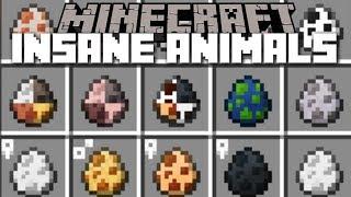 Minecraft INSANE ANIMALS MOD  DEFEND YOUR ZOO AND LET YOUR ANIMALS SURVIVE Minecraft