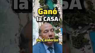 ¿Quién ganó la casa de Calderón en Cancún? #viral #noticias #amlo #shorts
