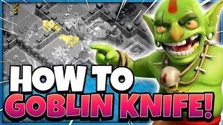 How to Goblin Knife at TH9 in 2021  Easy Dark Elixir Farm Army in Clash of Clans