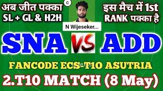 sna vs add dream11 prediction  sna vs add  sna vs add dream11 team  sna vs add dream11