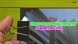 Transformers Optimus Prime Compilation of Animations SFM Part 3