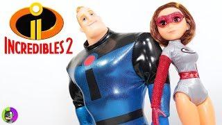 Incredibles 2  MR. INCREDIBLE and ELASTIGIRL 2 Pack Figure Review