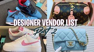 Hurry Get this Free Designer Vendor List Part 2 with WhatsApp Number Now