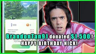 DONATING TO TRAINER TIPS NICK ON TWITCH TO CELEBRATE HIS BIRTHDAY