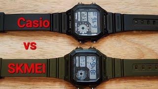 SKMEI ROYALE VS CASIO ROYALE