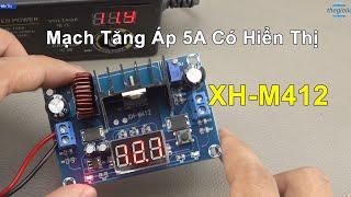 #263 XH-M412 Mạch Tăng Áp 5A Có Hiển Thị