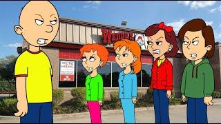 Caillou Misbehaves At WendysGrounded