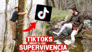 Probando TikToks De Supervivencia Con @Deividcat