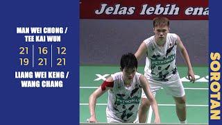 Man Wei ChongTee Kai Wun 1-2 Liang Wei KengWang Chang  Akhir  BWF Indonesia Terbuka 2024
