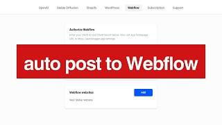 How to generate 1000s of SEO-optimized articles for your WEBFLOW website