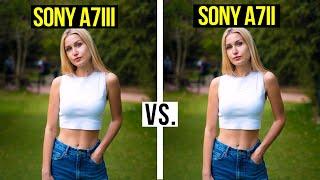 SONY A7II vs. SONY A7III - video AUTOFOCUS test and comparison
