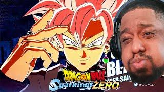 GOKU BLACK ROSE  LOOKS CRAZY NEW Dragon Ball Sparking Zero Character Trailer Reaction