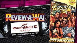 WrestleMania 9 Review Bret Hart vs Yokozuna  REVIEW-A-WAI