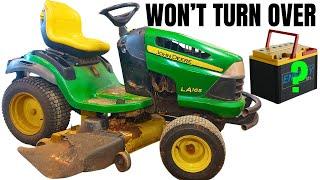 Lawn Tractor Wont Start Just Clicks  Lets Break It Down