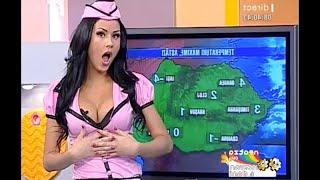 Daniela Crudu does the weather in french