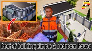 Very simple 2 bedroom house to build 2024. 9M to wallplate