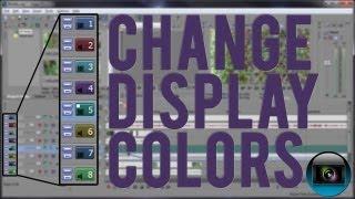 Sony Vegas Change Display Colors