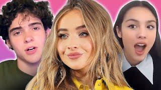 Sabrina Carpenter REACTS to Olivia Rodrigo & Joshua Bassett DRAMA by releasing new song Skin