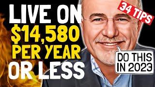Dave Ramsey 34 Tips To Live On An Extremely Low Income