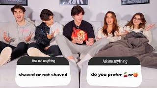 BOYS VS GIRLS ANSWERING QUESTIONS YOU’RE TOO AFRAID TO ASK