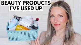 BEAUTY PRODUCTS IVE USED UP  BEAUTY EMPTIES 2024