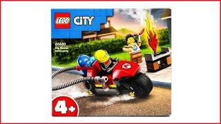 LEGO City 60410 Fire Rescue Motorcycle Speed Build