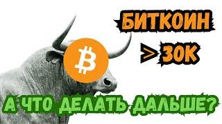 Биткоин вырос. Что делать дальше?