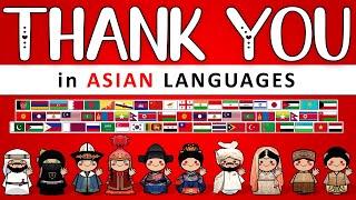 THANK YOU in Different Asian Languages  Learn in Minutes