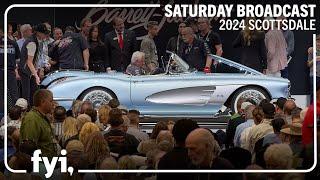 2024 SCOTTSDALE SUPER SATURDAY BROADCAST Part 1 - Saturday January 27 - BARRETT-JACKSON AUCTION