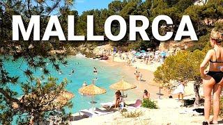 ILLETAS DREAM Beach in MALLORCA island  Spain 2024 4K