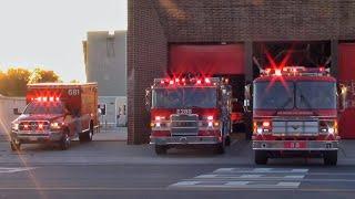 Fire Trucks Responding Compilation Part 59