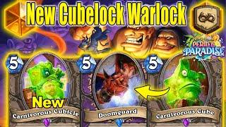 New Cubelock Warlock Deck Is Actually CRAZY Strong To Play Perils in Paradise Mini-Set  Hearthstone