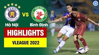 Highlights Hà Nội vs Bình Định  Văn Lâm liên tiếp tỏa sáng - Duy Mạnh đánh nguội - HN bị nghiền nát