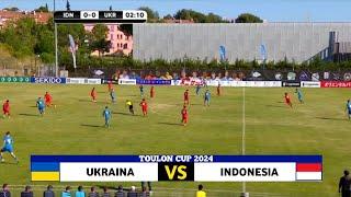  LIVE 2300 WIB.  TIMNAS INDONESIA VS UKRAINA • TOULON CUP 2024 • PEMAIN KETURUNAN TAMPIL AGRESIF