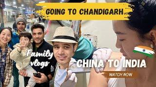 Going to Chandigarh  traveling with my Chinese wife and Aman  then Himachal Chamba  ️️