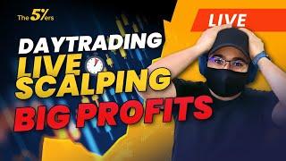 Scalping CPI Live Fast Forex Trades - The5ers Live Trading Room