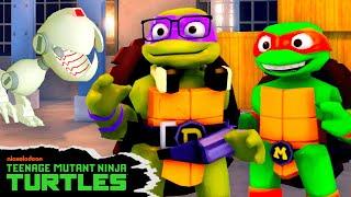 Roblox Ninja Turtles DEFEAT Thousands of Robots   Mousers Attack Recreation  TMNT