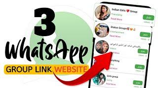 How to join whatsapp group 3 website link  google se whatsapp group join karne ka tarika