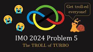 IMO 2024 Problem 5 - most *TROLL* problem in IMO history?