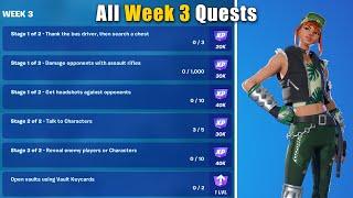 Complete Week 3 Weekly Quests Guide - Fortnite Chapter 4 Season 3