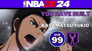 MOST UNDERRATED PG BUILD?  NBA 2K24 YUKIO KASAMATSU BUILD  KUROKO NO BASKET IN NBA 2K24