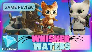 ** Whisker Waters **  ¦ Game Review with Commentary ¦  - An RPG about Cats and Fishing.