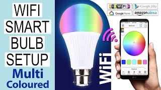how to setup wifi led bulb with mobile app I Android & iOS I Smart Life - Smart Living Application
